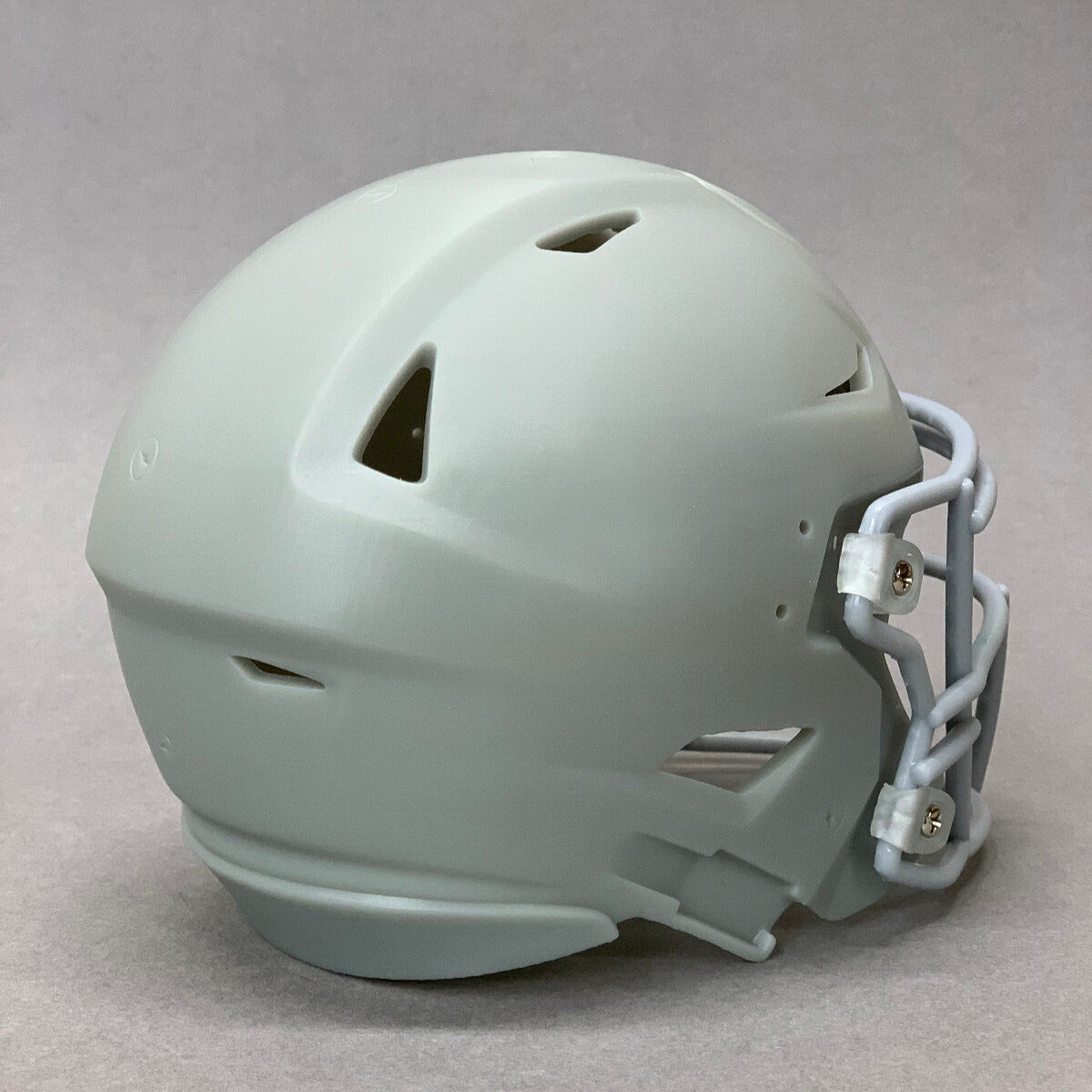 Raw/Unfinished 3D Printed Riddell Speedflex DIY Football Mini Helmet Hobby Kit