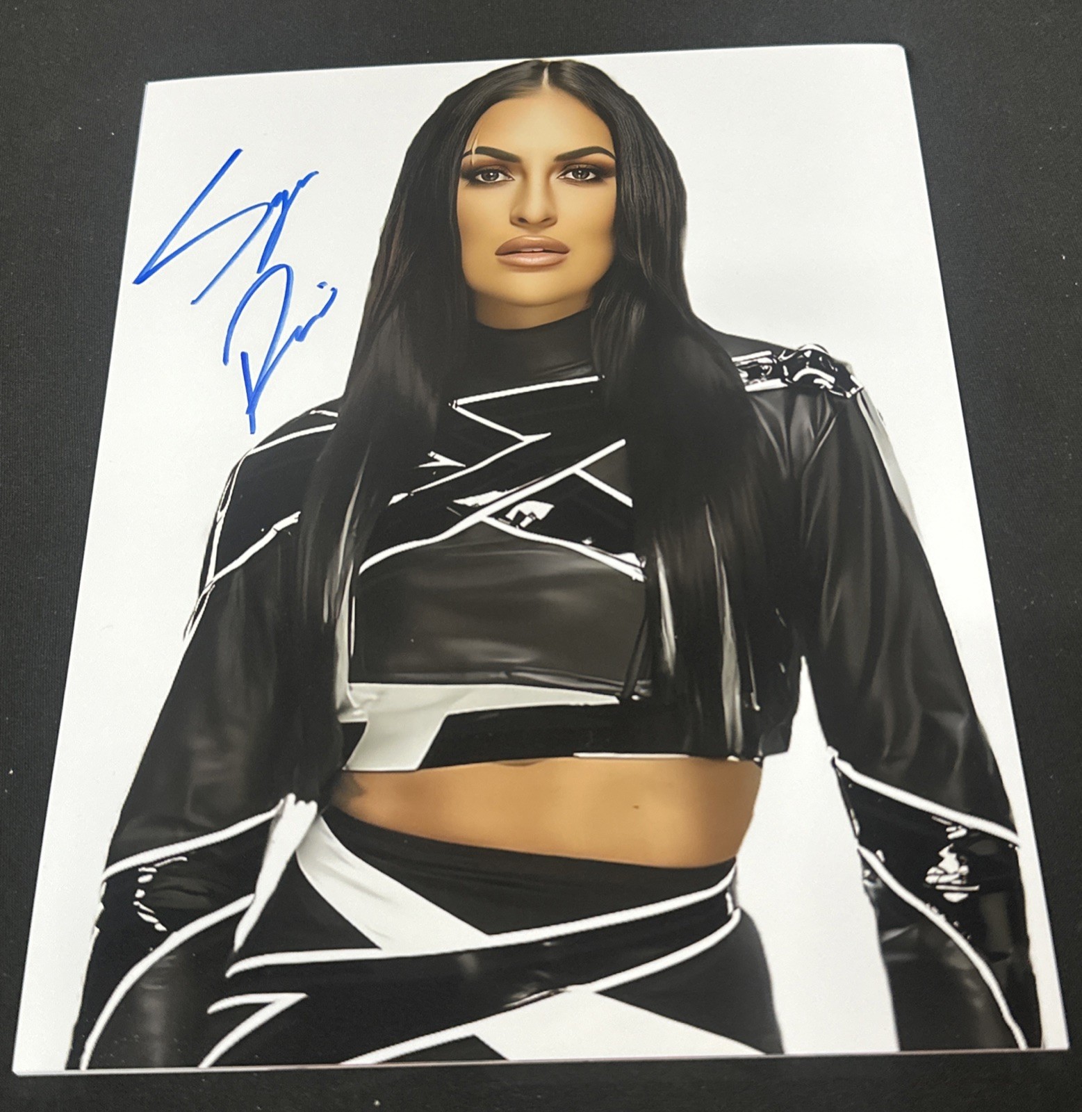 Daria Rae Fka Sonya Deville Signed Autograph 8×10 WWE Photo