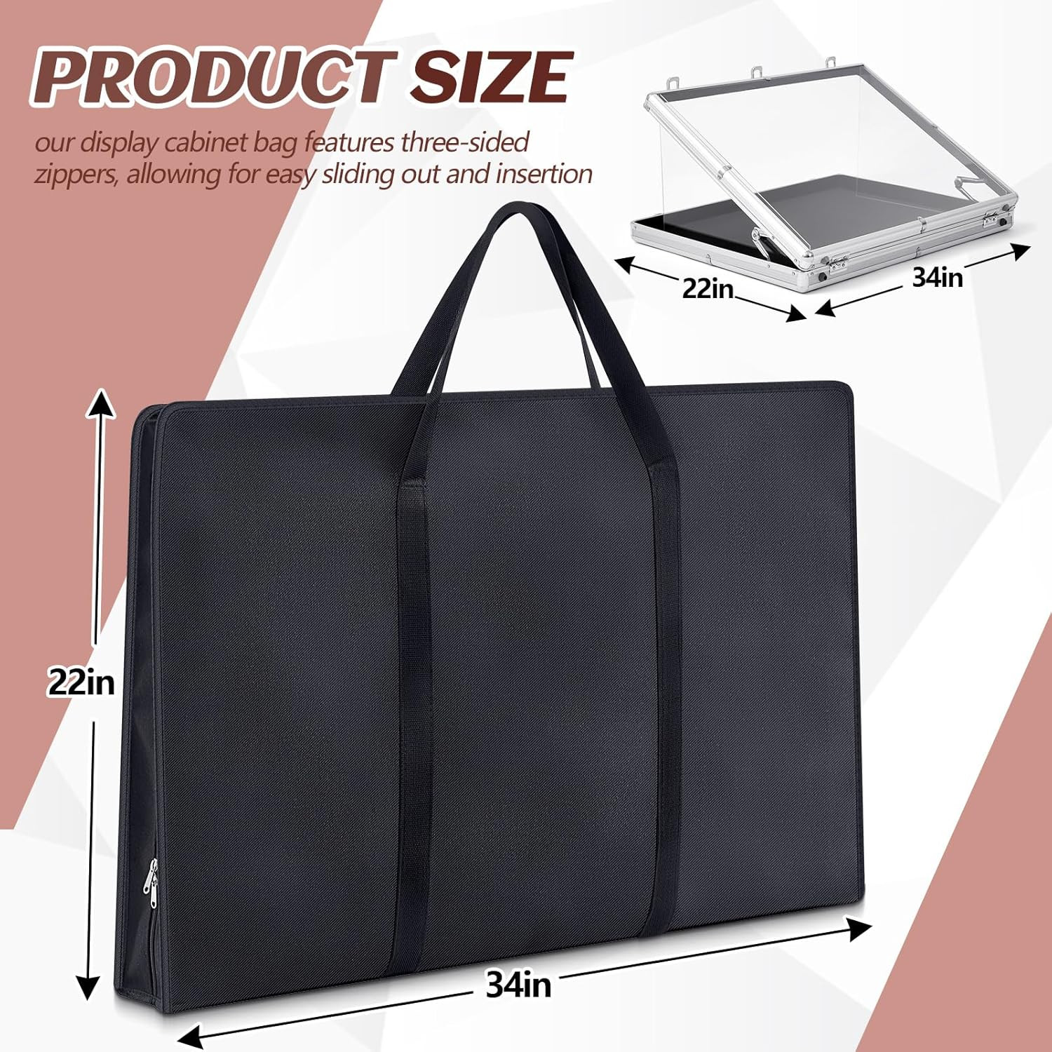Trade Show Display Case Carry Bag Extra Large Bag for Trade Show Case