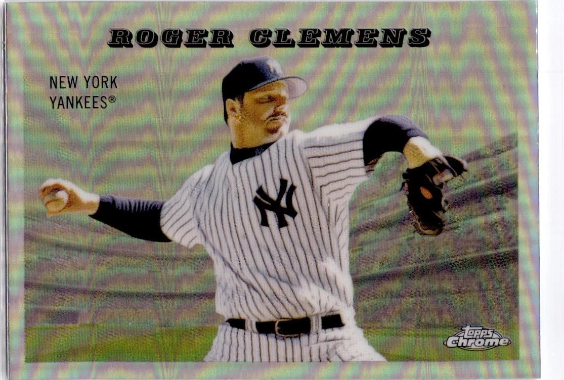 2025 Roger Clemens Topps Chrome Platinum – 1955 Topps Rails and Sails 55RS-5