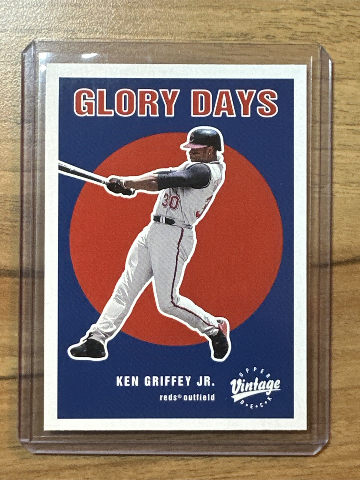 Ken Griffey Jr. 2001 Upper Deck Vintage Glory Days #G14 Cincinnati Reds