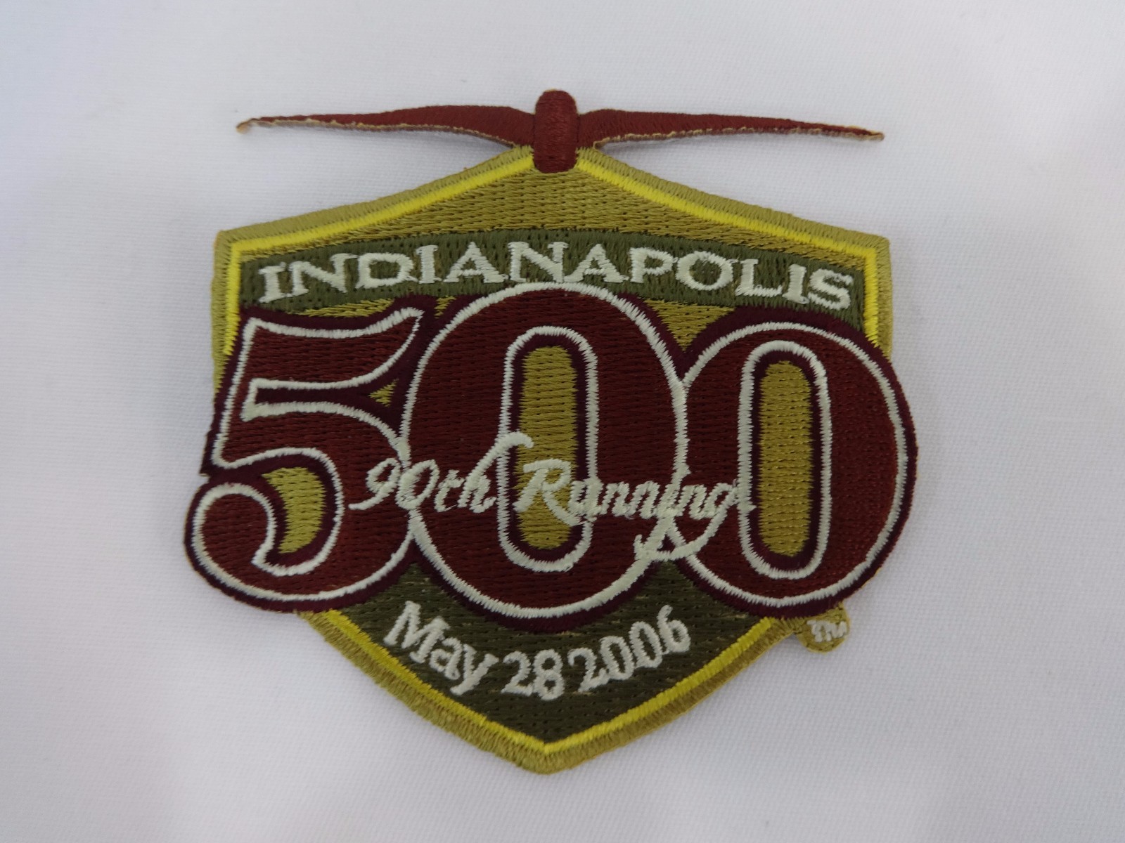 2006 Indianapolis 500 Event Logo Collector Patch Sam Hornish, Jr. Team Penske