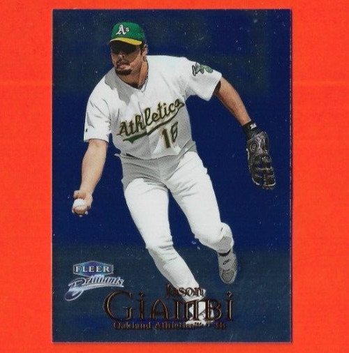 1999 Fleer Brilliants Blue Jason Giambi #16B