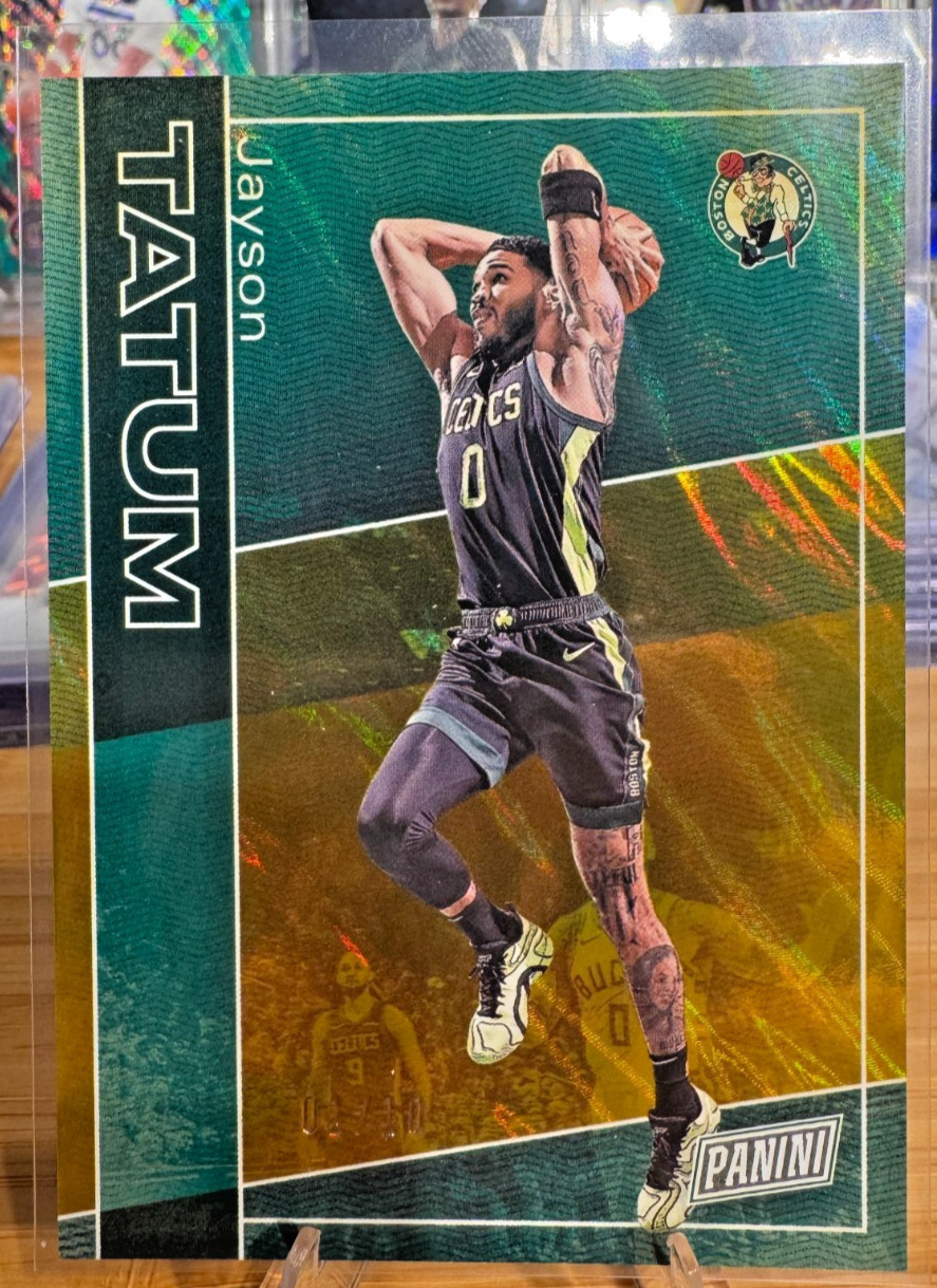 2025 Panini The National JAYSON TATUM GOLD 1/10 — Ebay 1/1 CLEAN! 1st on Print