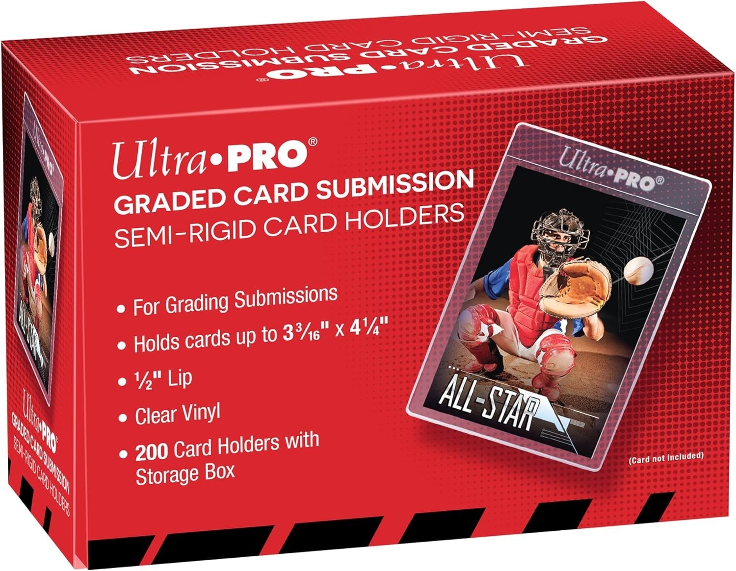 Ultra Pro Graded Submission Semi Rigid Card Holders 200ct