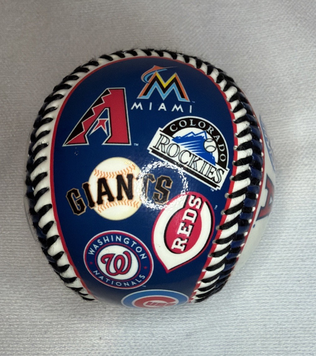 Franklin Sports MLB Team Logo Soft Strike Baseball All 30 MLB Team Logos