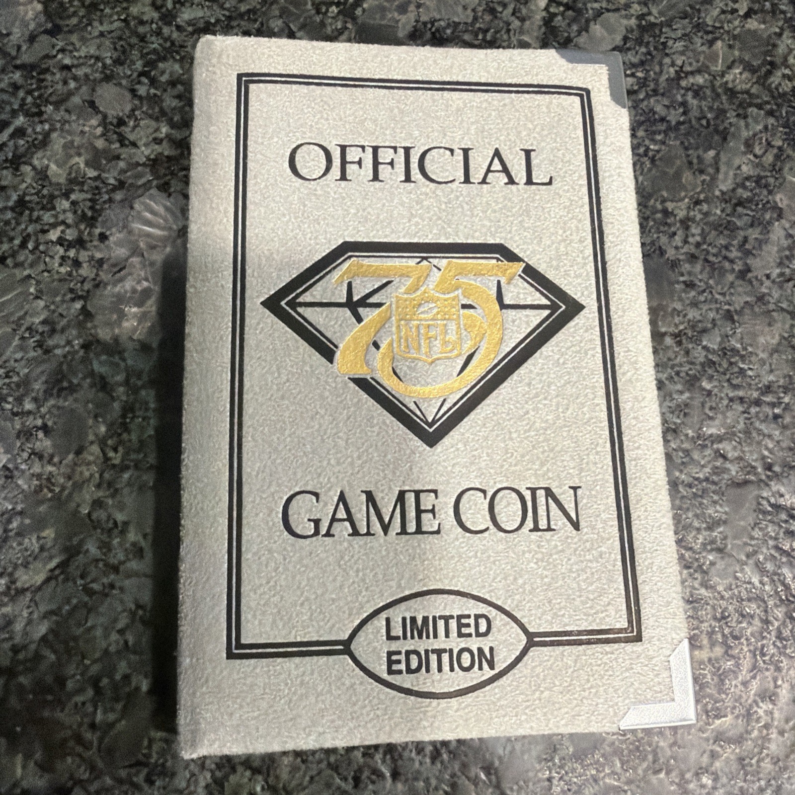 NFL 75th Anniversary San Francisco 49ers Official Game Coin 1oz .999 Silver COA