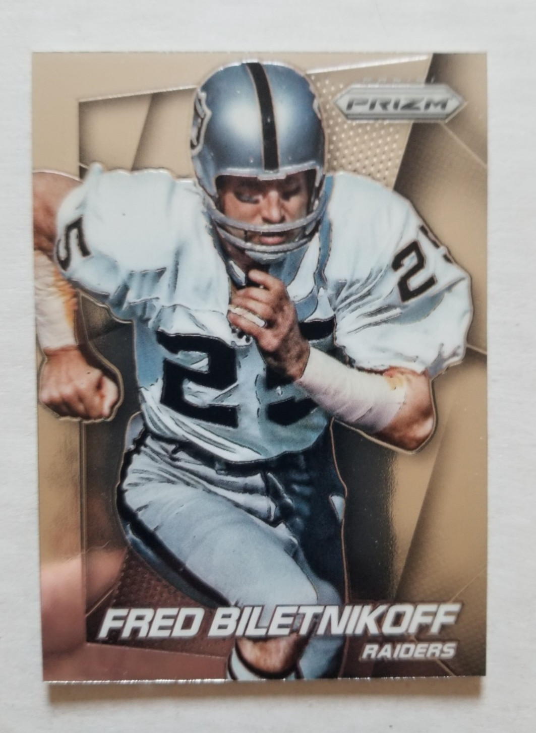 2014 Panini Prizm #195 Fred Biletnikoff Oakland Raiders