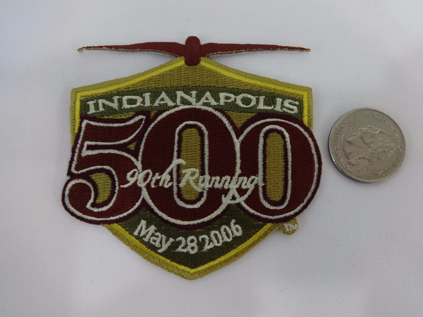 2006 Indianapolis 500 Event Logo Collector Patch Sam Hornish, Jr. Team Penske