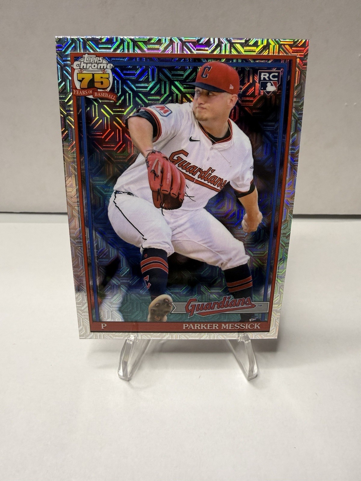 2026 TOPPS SILVER PACK 1991 CHROME MOJO 91C-64 PARKER MESSICK GUARDIANS