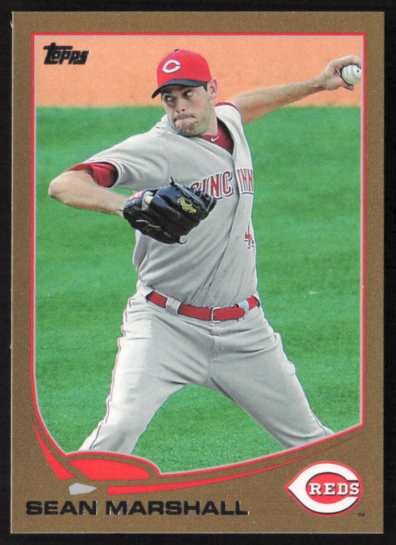2013 Topps Sean Marshall 251 Gold /2013 | Cincinnati Reds