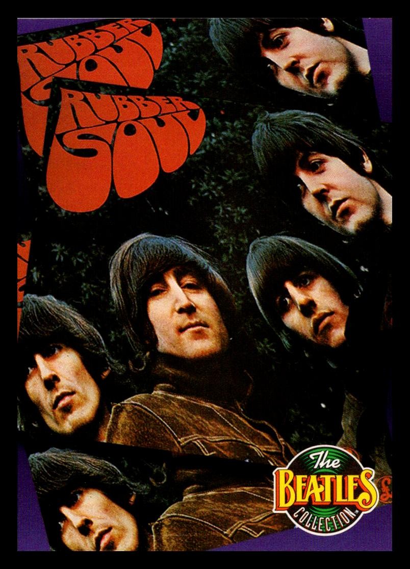 1993 The River Group The Beatles Collection #141 RUBBER SOUL –