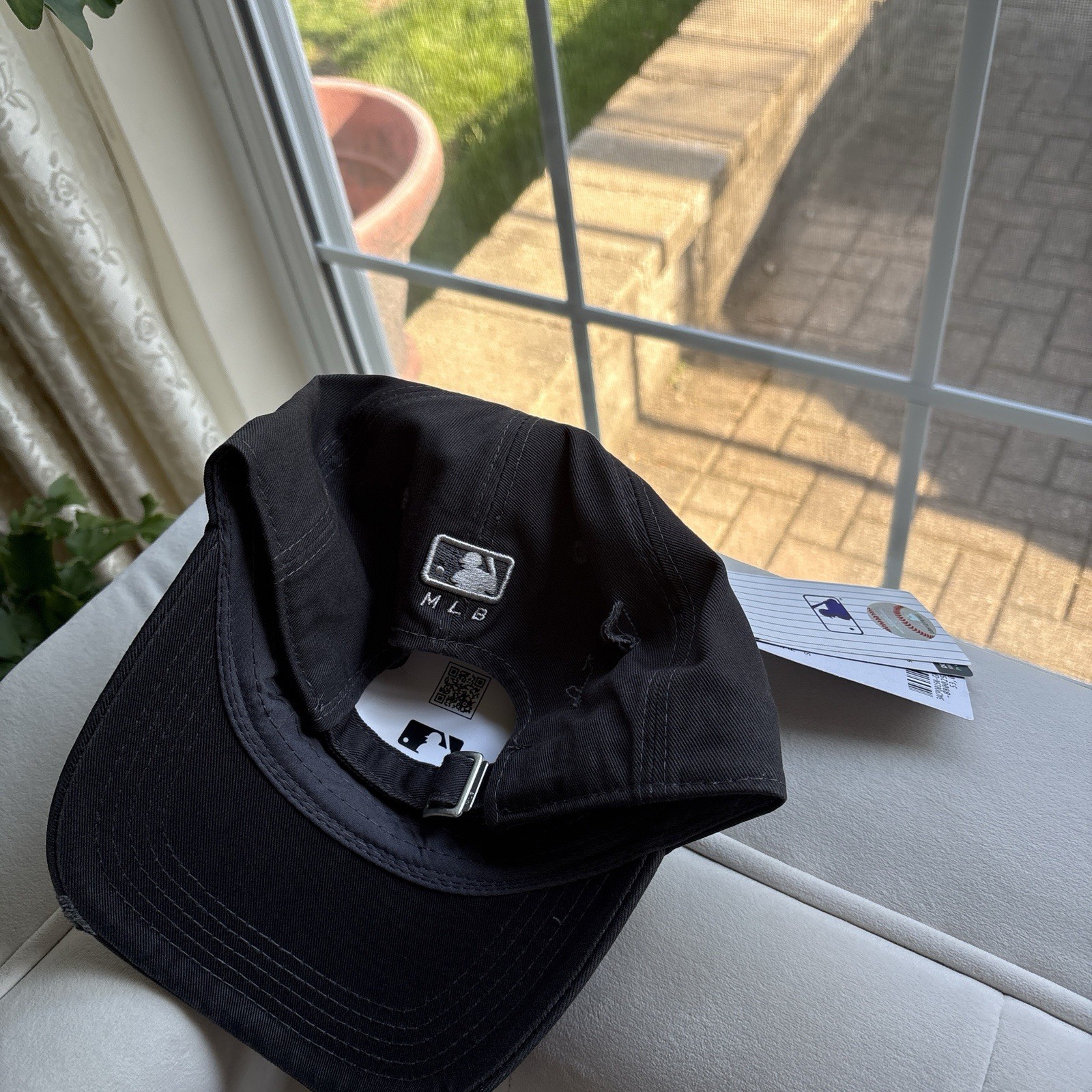 MLB NY Black baseball cap #baseball Unisex very good quality vintage style