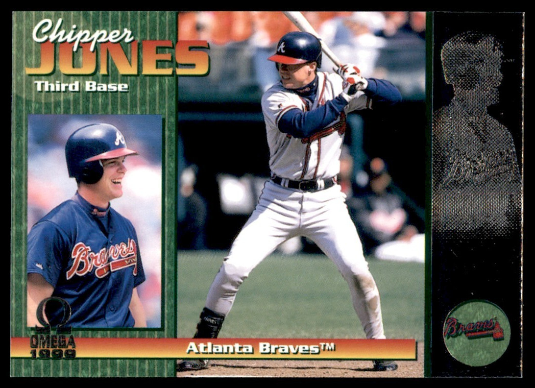 1999 Pacific Omega #22 Chipper Jones Braves