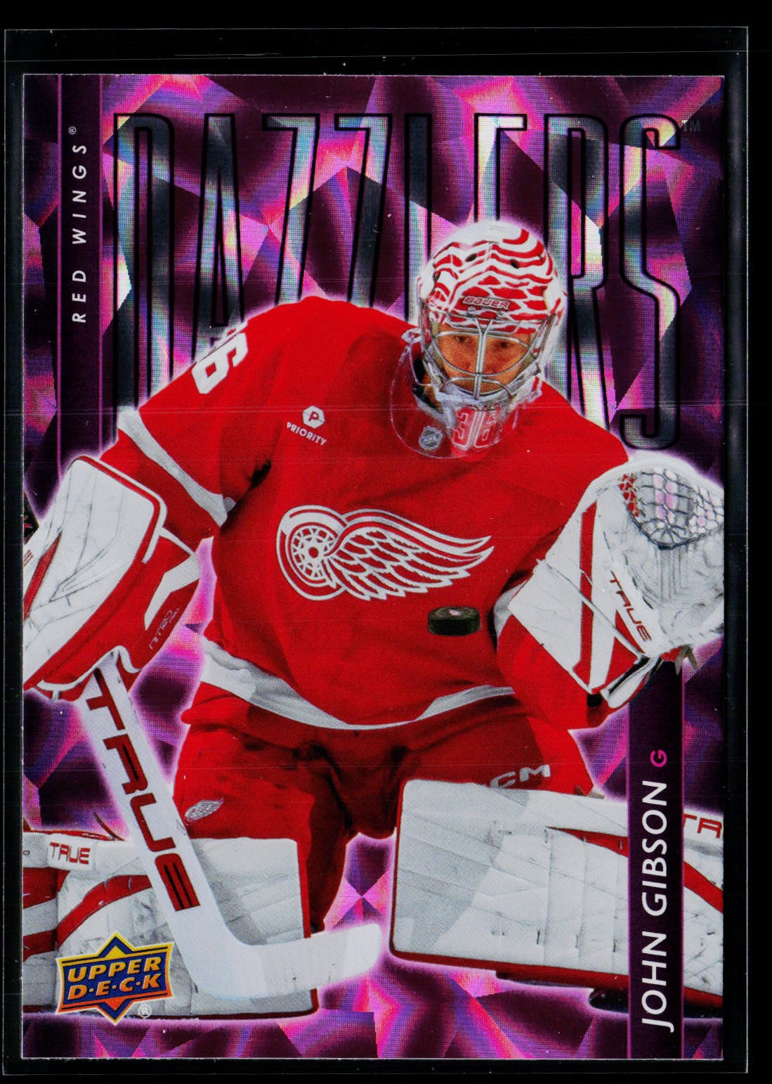 2025-26 Upper Deck #DZ-144 John Gibson Dazzlers Pink