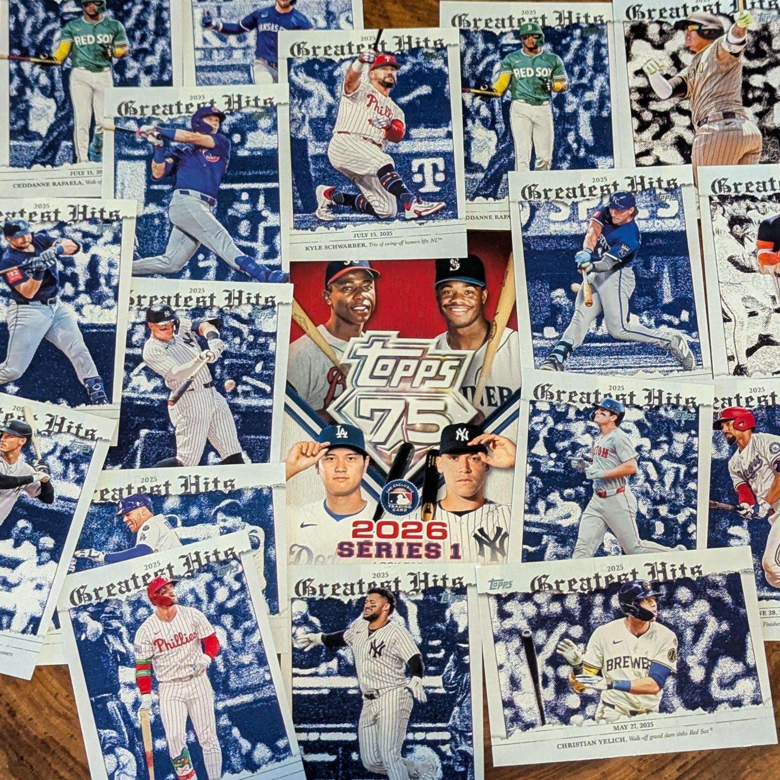 GREATEST HITS – 2026 Topps Series 1 Inserts Pick-a-Card