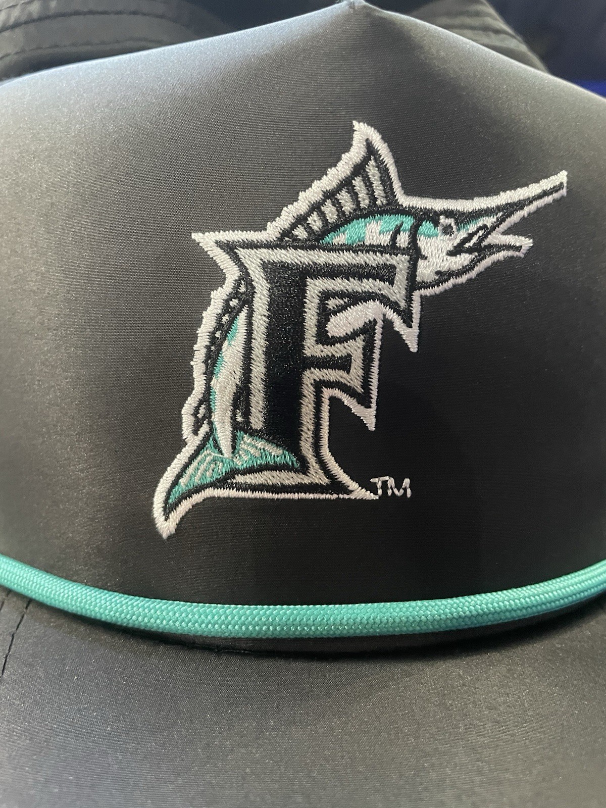 Florida Marlins Throwback Fathers Day Rope Hat Limited Edition SGA In Hand OSFA