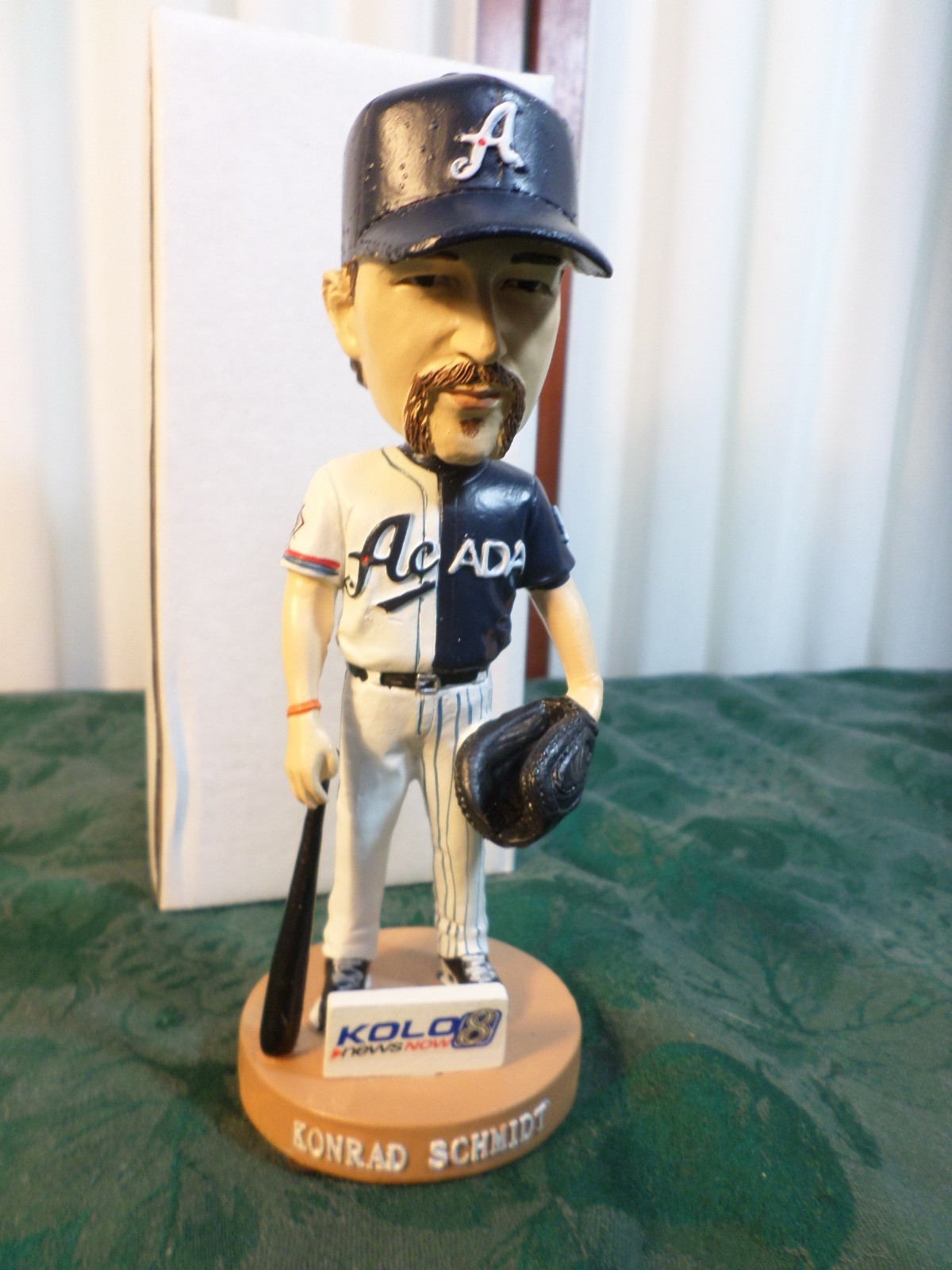3pc Reno Aces Baseball Team Items-Lunchbox/Bobblehead/Mascot Archie w/Boxes