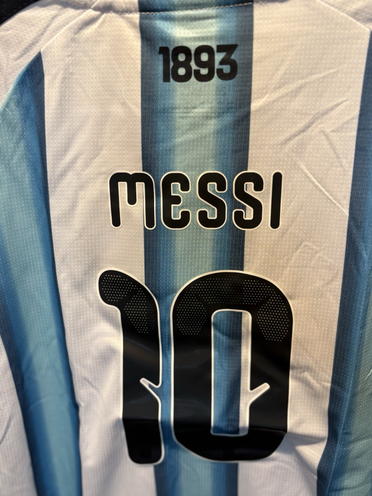 New! Lionel Messi #10 Youth Medium Size 26 Argentina National Team Soccer Outfit
