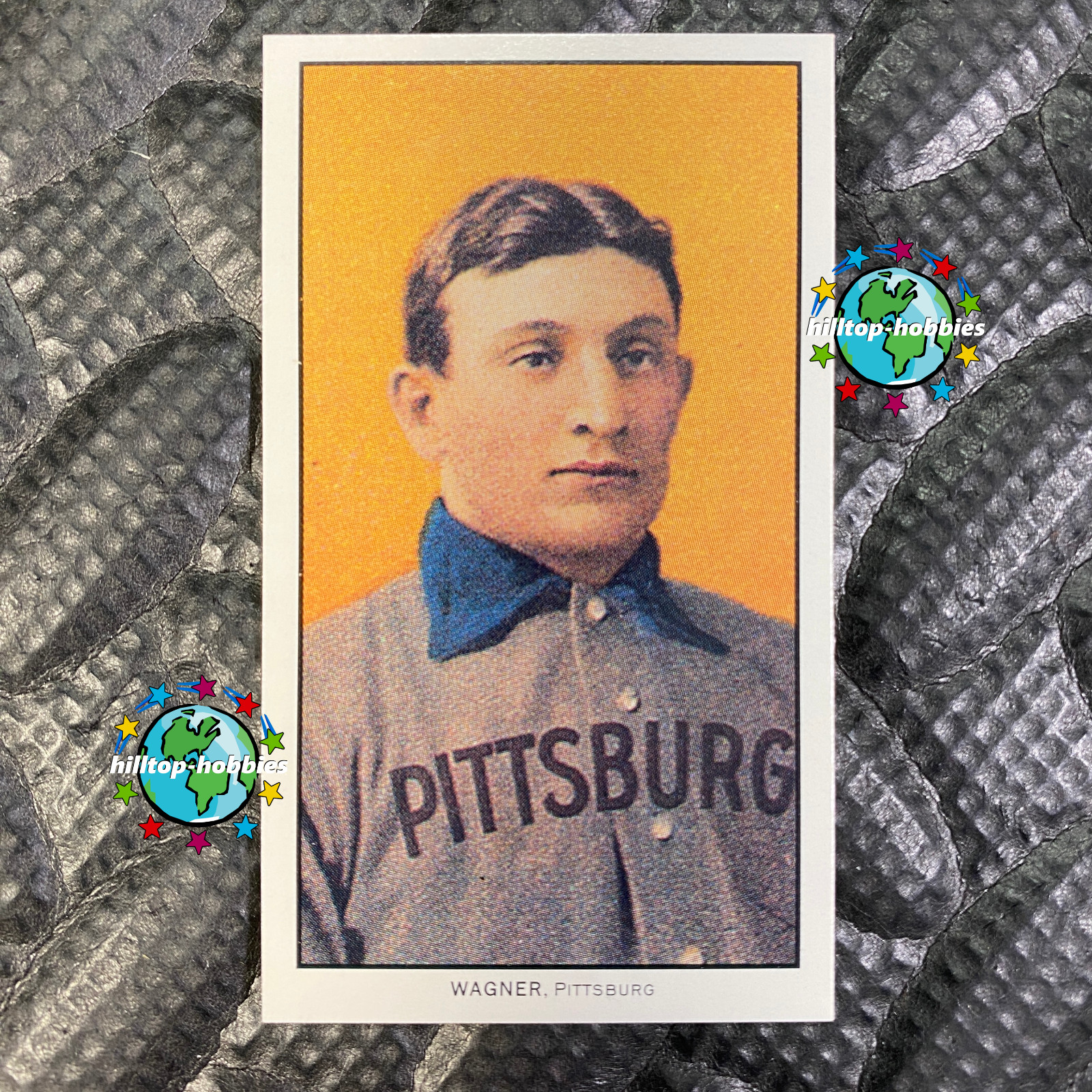 1995 REPRINT 1909 T206 HONUS WAGNER ROOKIE TOBACCO CARD PIEDMONT CIGARETTES AD