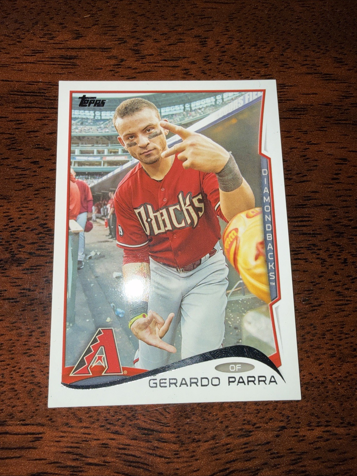 2014 Topps #379 Gerardo Parra ~ Diamondbacks ~ FREE SHIPPING