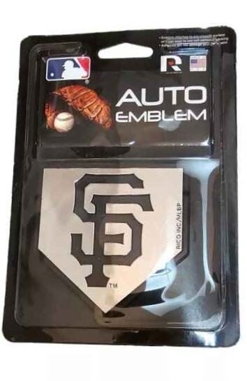 San Francisco Giants MLB Baseball Auto Emblem Chrome Finish Team Logo Sports