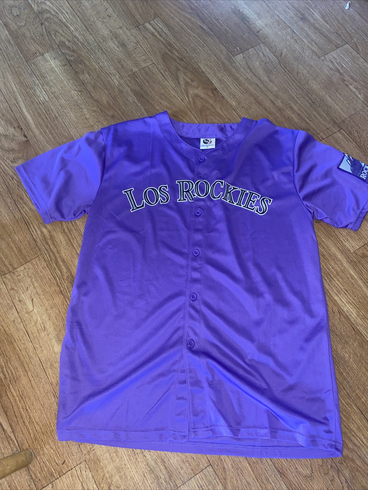 Colorado LOS ROCKIES Latin Night MLB Baseball Jersey Size XL 1993-2018 7
