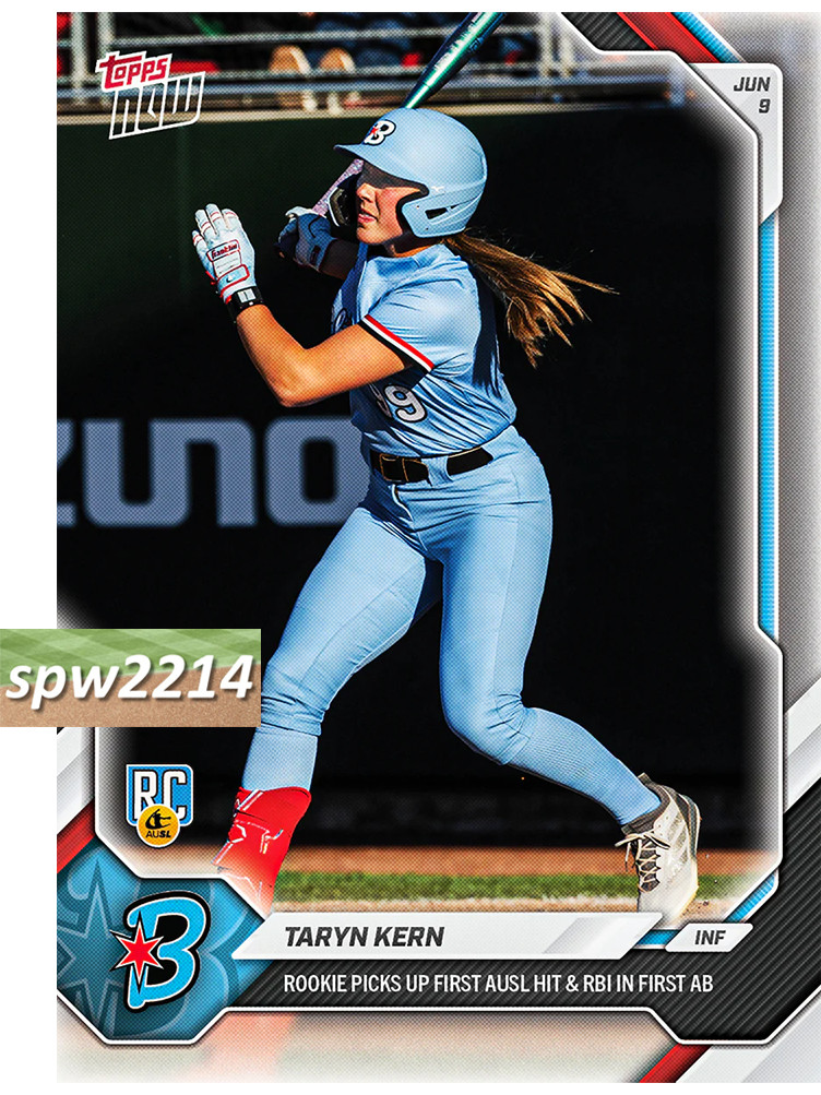 Taryn Kern 2026 Topps Now AUSL Softball #3 – Presale