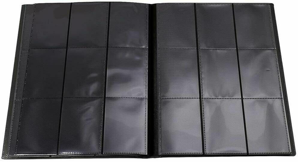 360 Card Pocket Binder with Elastic 9 Pocket Trading Cards Album Folder NEW!