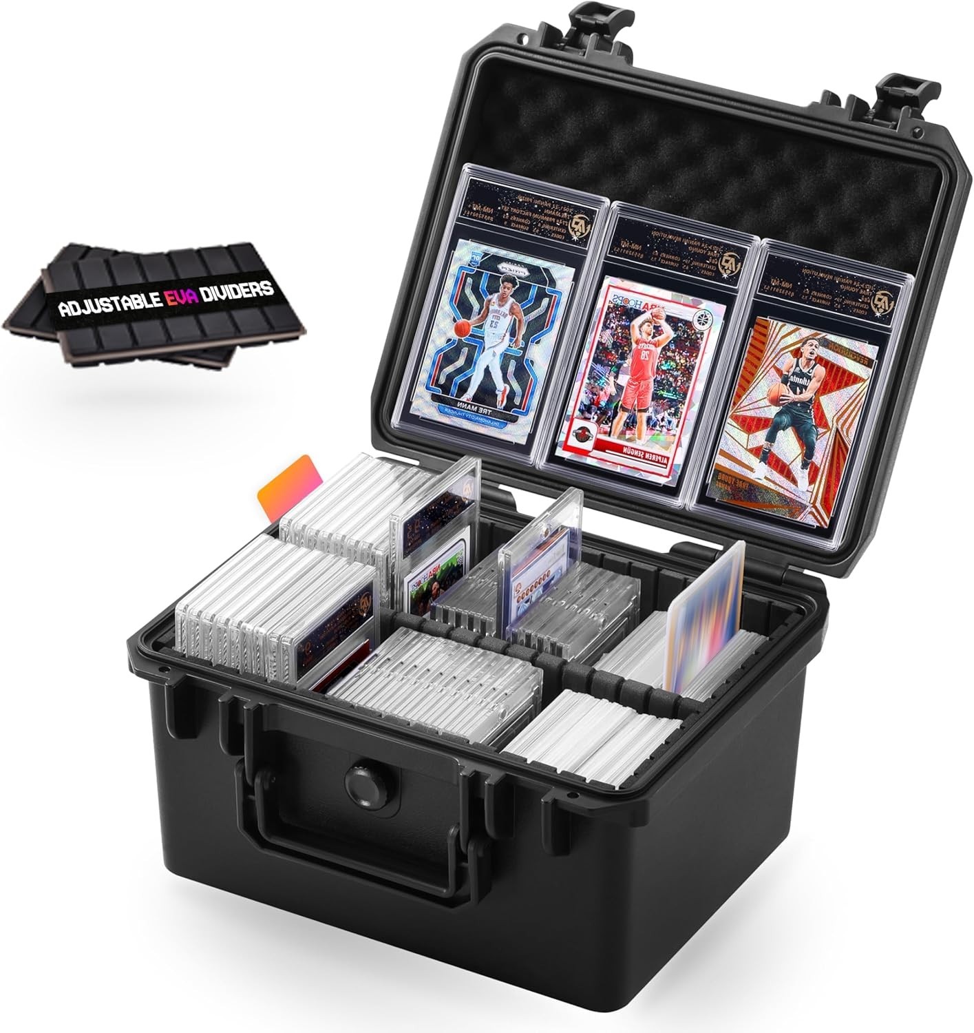Trading Card Storage Case For PSA Slabs/Toploaders/Magnetic/Semi Rigid