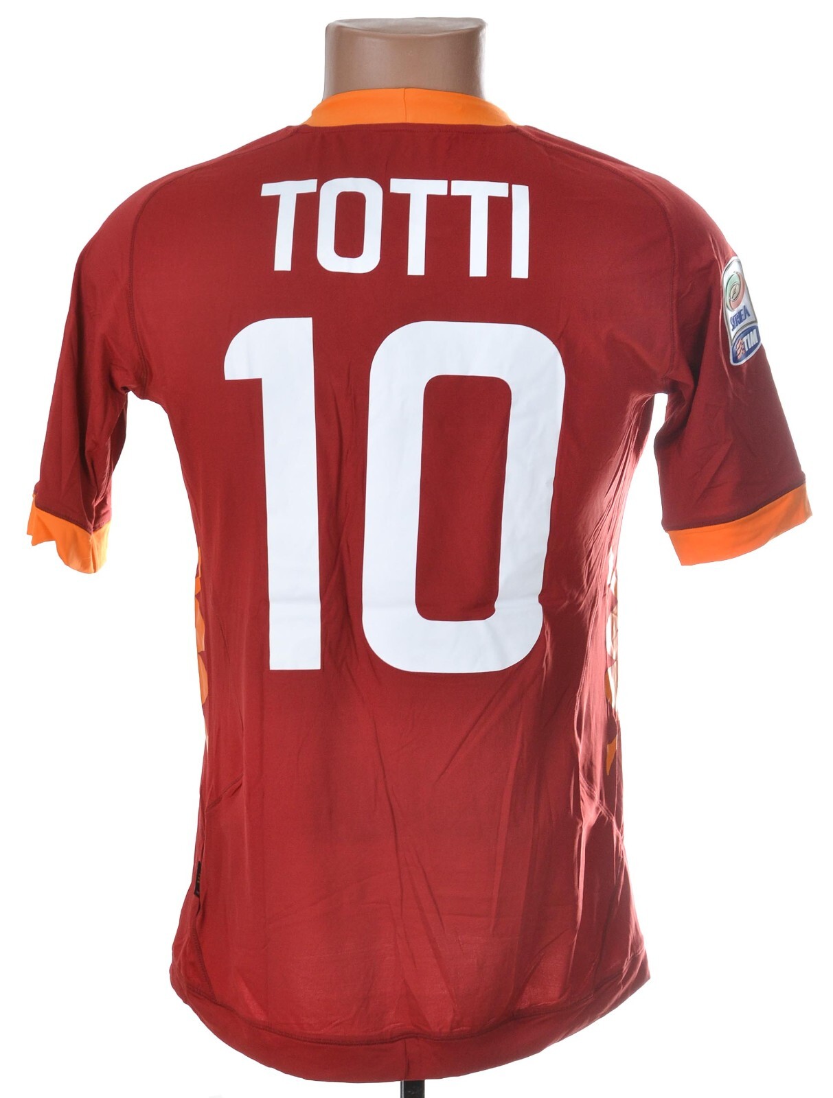 BNWT AS ROMA ITALY 2011 2012 HOME FOOTBALL SHIRT KAPPA SIZE M #10 TOTTI