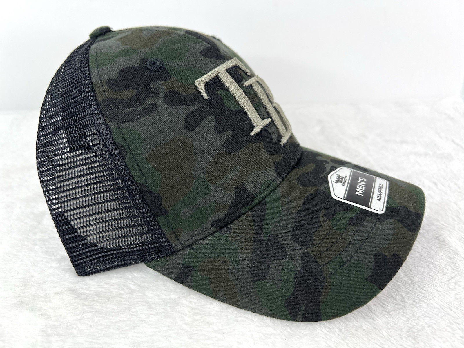 Tampa Bay Rays Baseball Cap Hat SnapBack Adjustable Green Camo Fan Favorite New