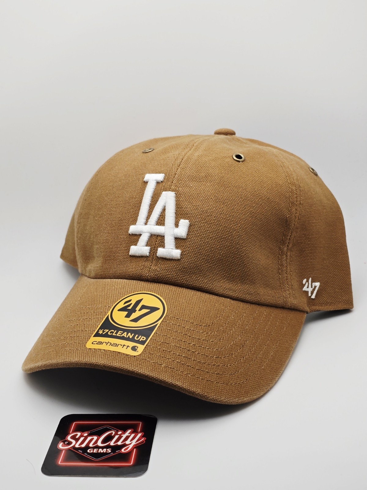 Carhartt Los Angeles Dodgers ’47 Clean-up Baseball Adjustable Hat Cap