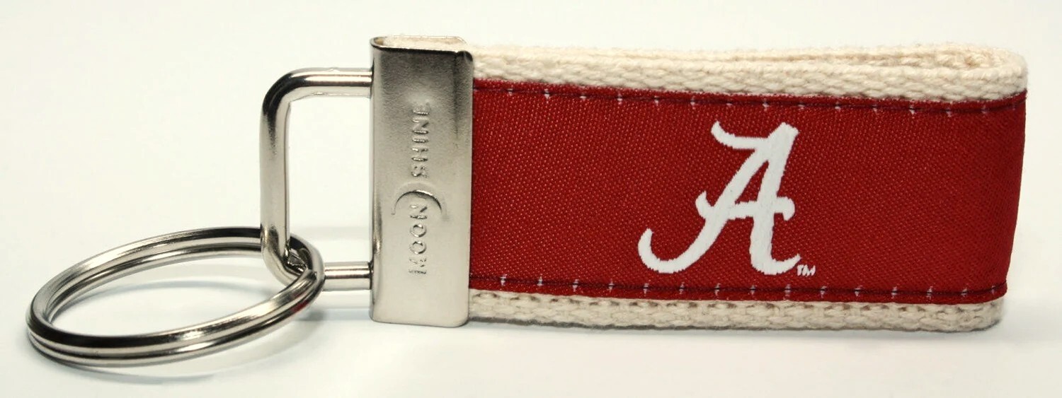 UNIVERSITY OF ALABAMA Fabric Keychain