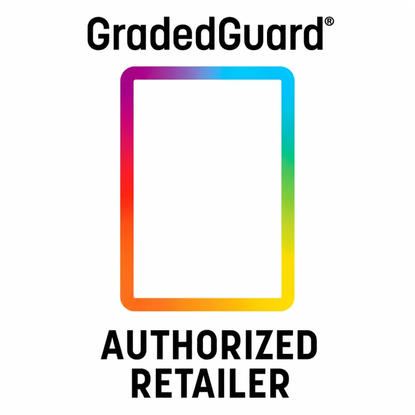 (1) Silver Metallic GradedGuard PSA Graded Card Case Guard Protector Stackable