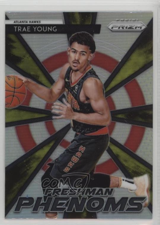2018-19 Panini Prizm Freshman Phenoms Silver Trae Young #21 Rookie RC 10yu