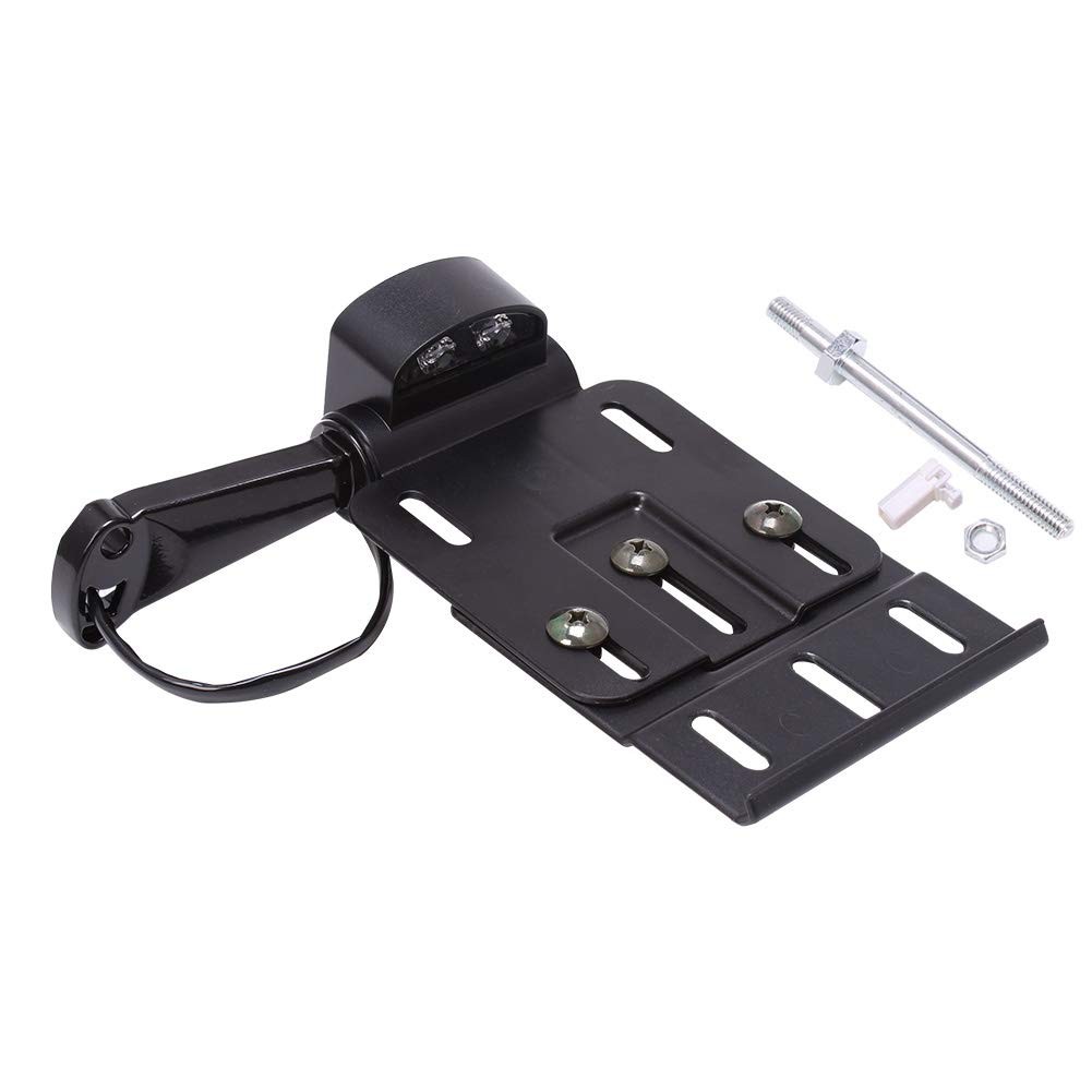 Motorcycle LED Light License Plate Frames Side Mount License Plate Holder for…