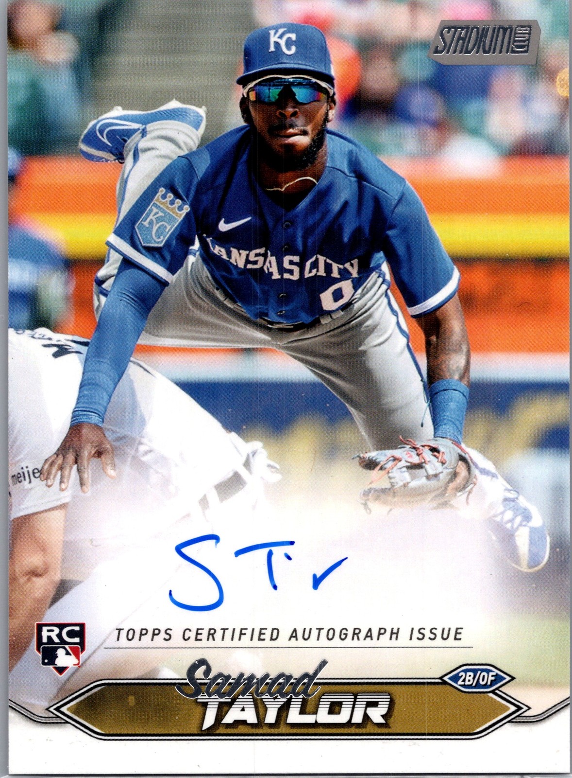 2024 Stadium Club #SCBA-ST Samad Taylor Autographs