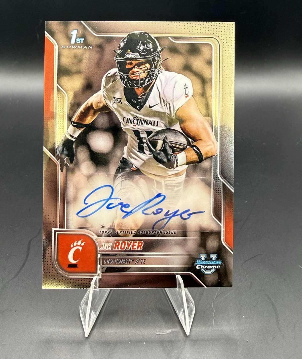 2025 Bowman University Chrome Joe Royer 1st Bowman Auto #BCA-JRO