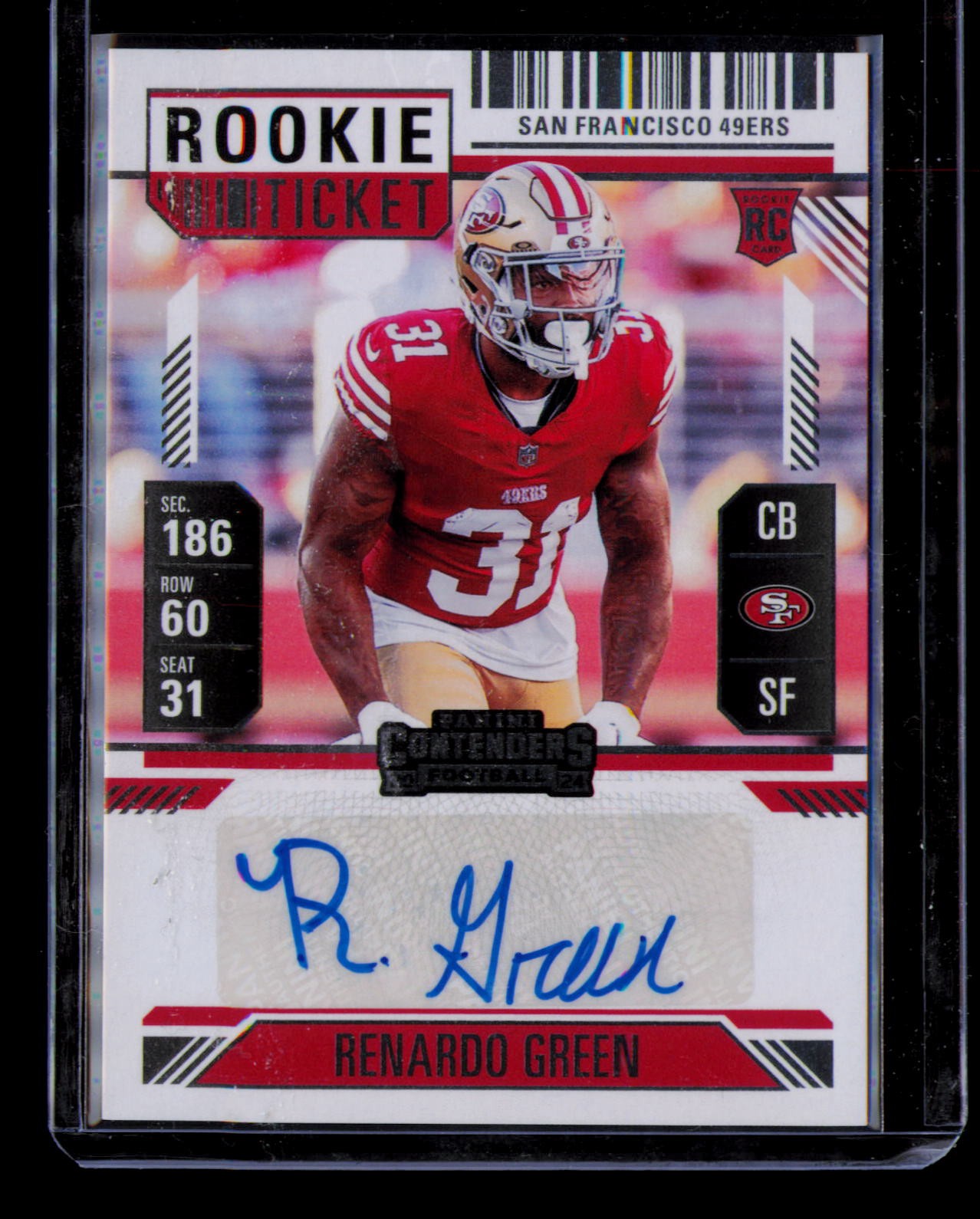 2024 Panini Contenders #208 Renardo Green