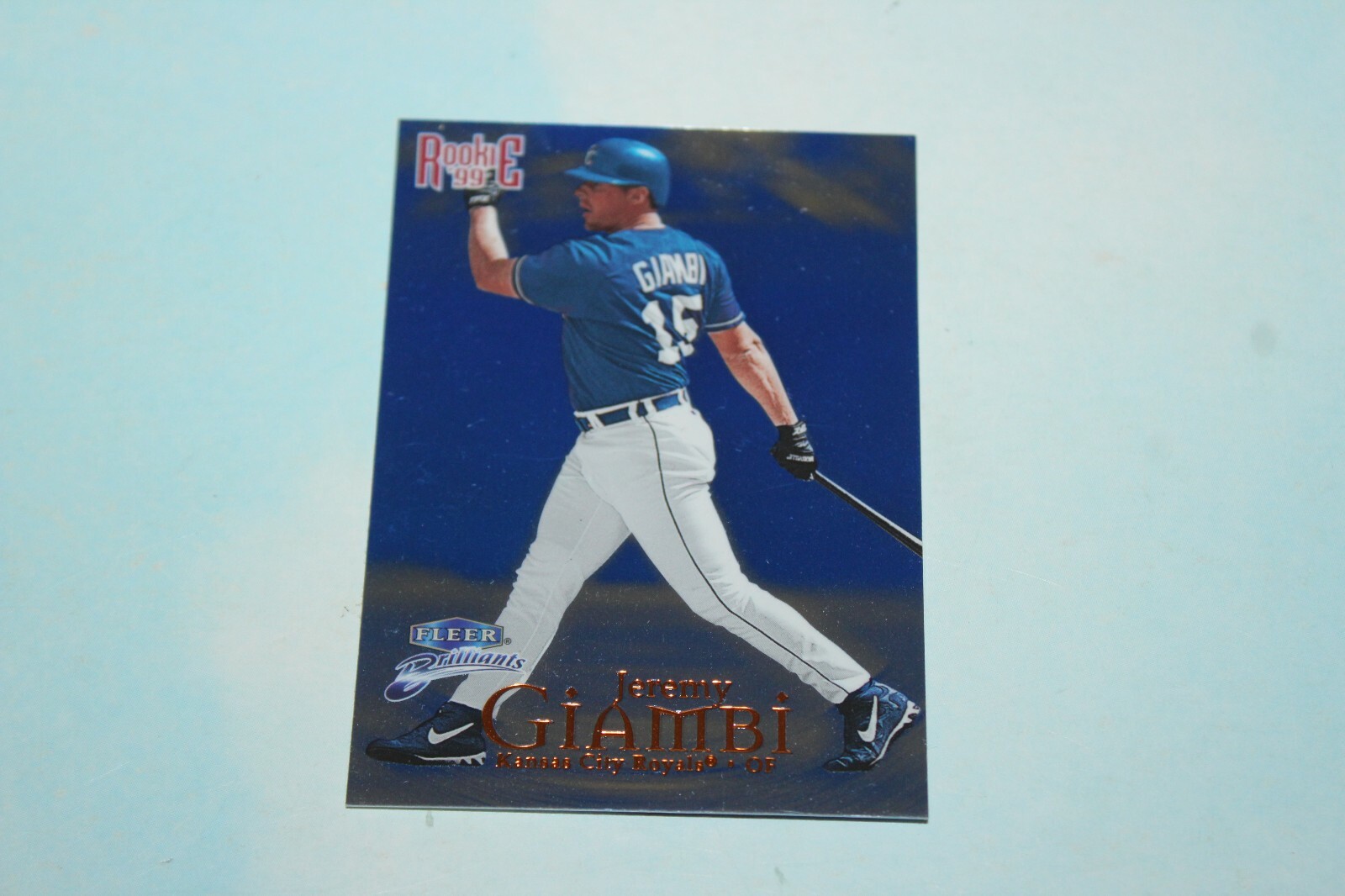 1999 Fleer Brilliants Blue Baseball Card Complete Finish Fill Your List Set Pick