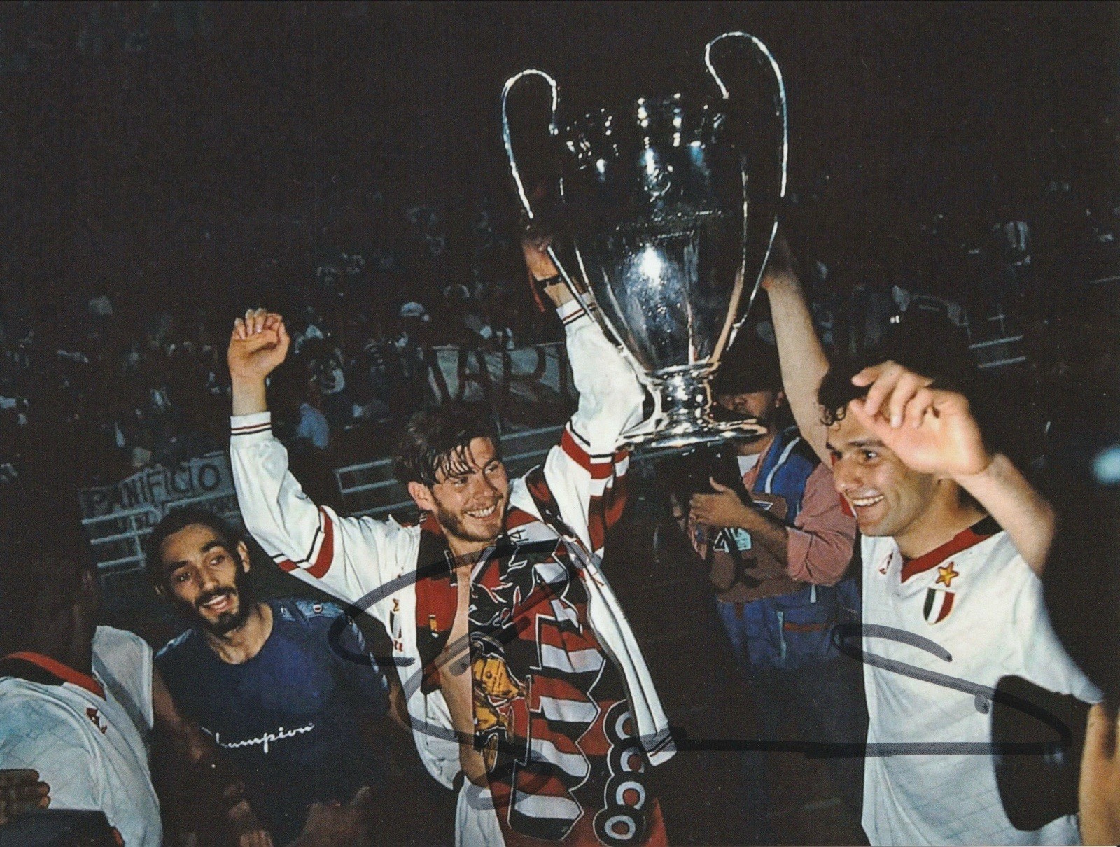 Zvonimir Boban Hand Signed 8×6 Inch AC Milan Photo Football