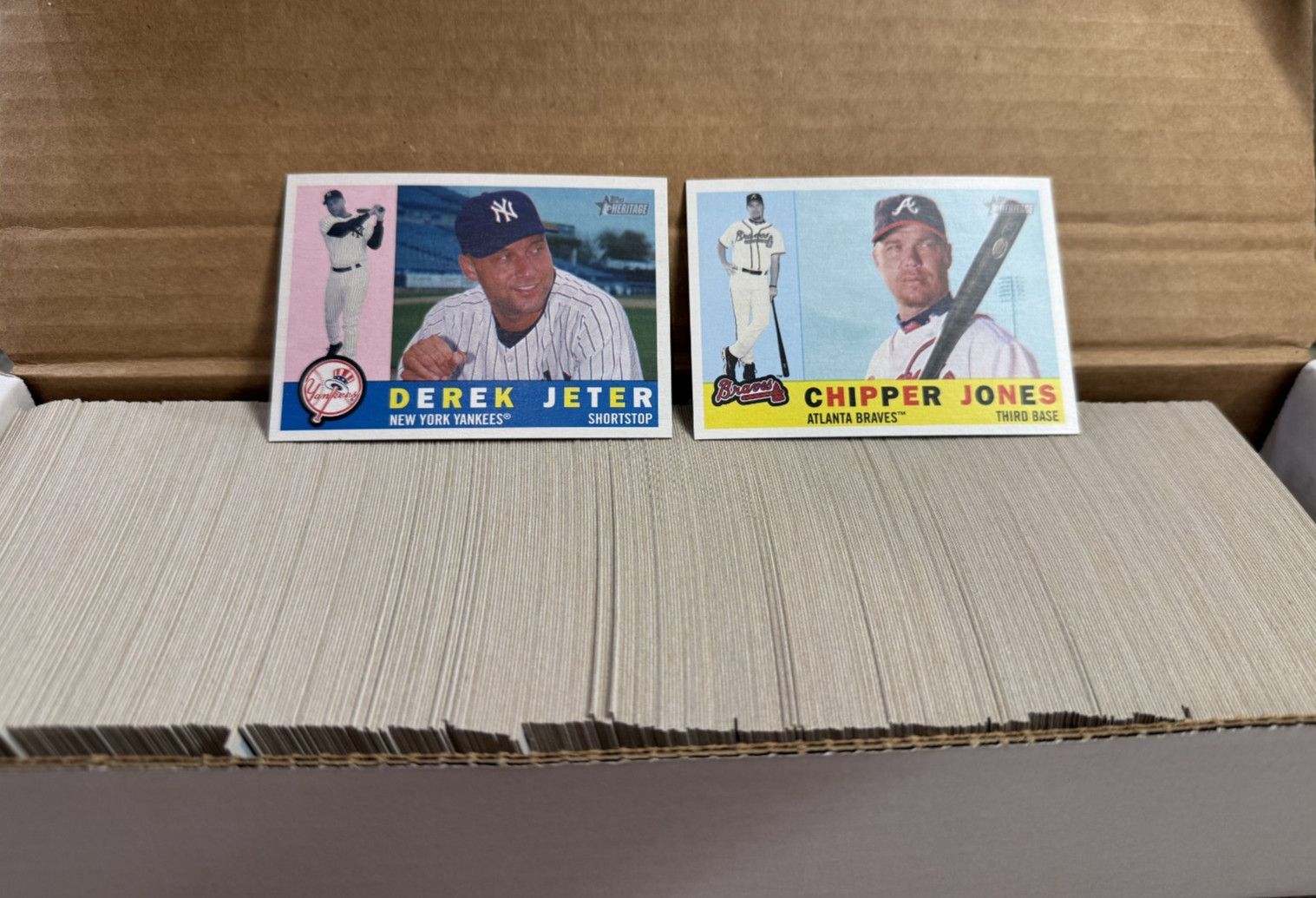 2009 Topps Heritage Baseball 425 Card Complete Base Set