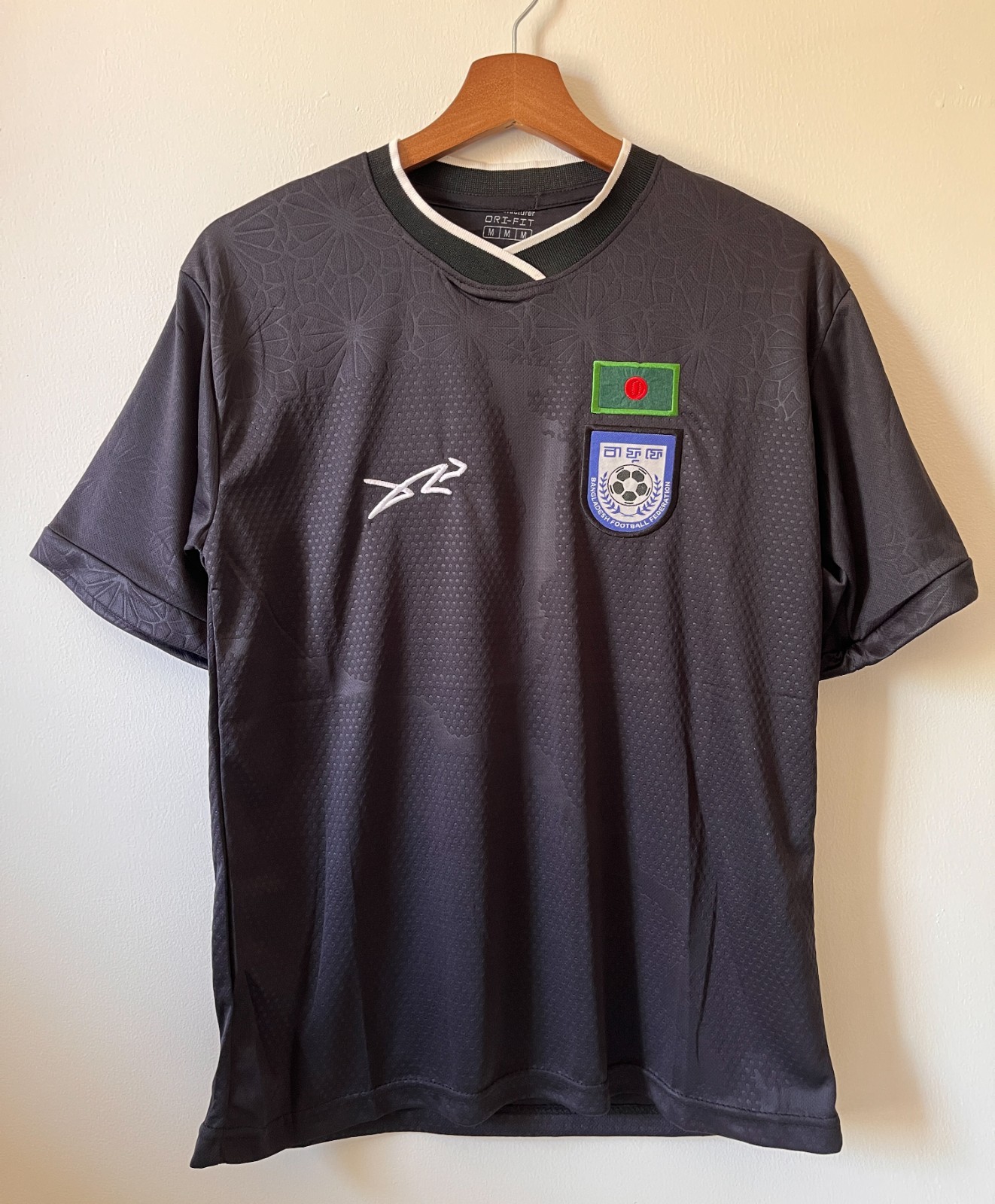 🇧🇩 Bangladesh Football Shirt | Black Kit