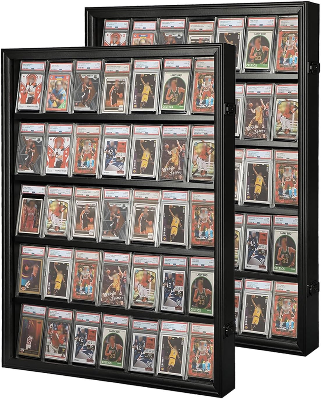 Graded Sports Card Display Case 2 Pack – 35 Baseball Card Display Case – Lockabl