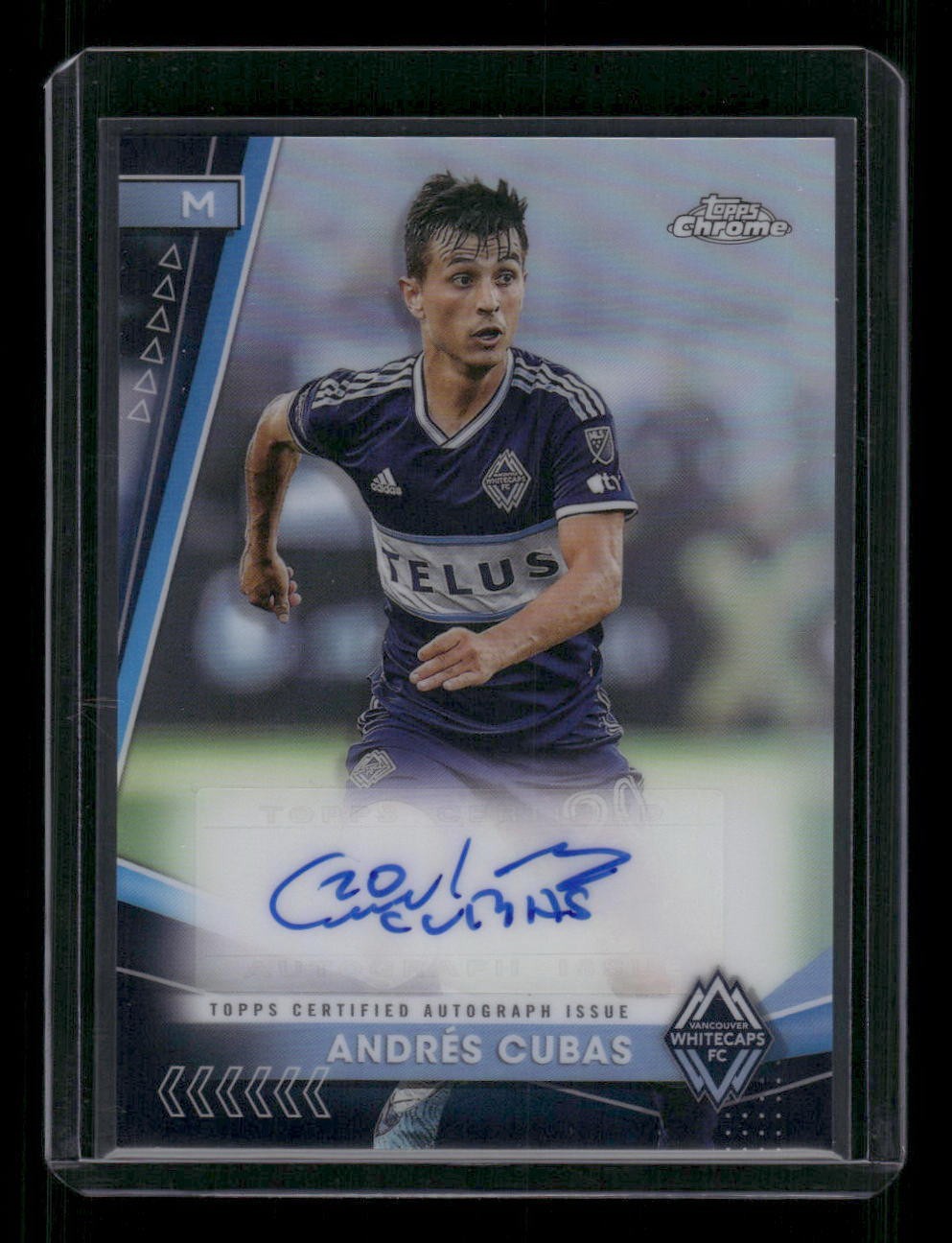 2024 Topps Chrome MLS Refractor Auto #CA-AC Andres Cubas (AU)