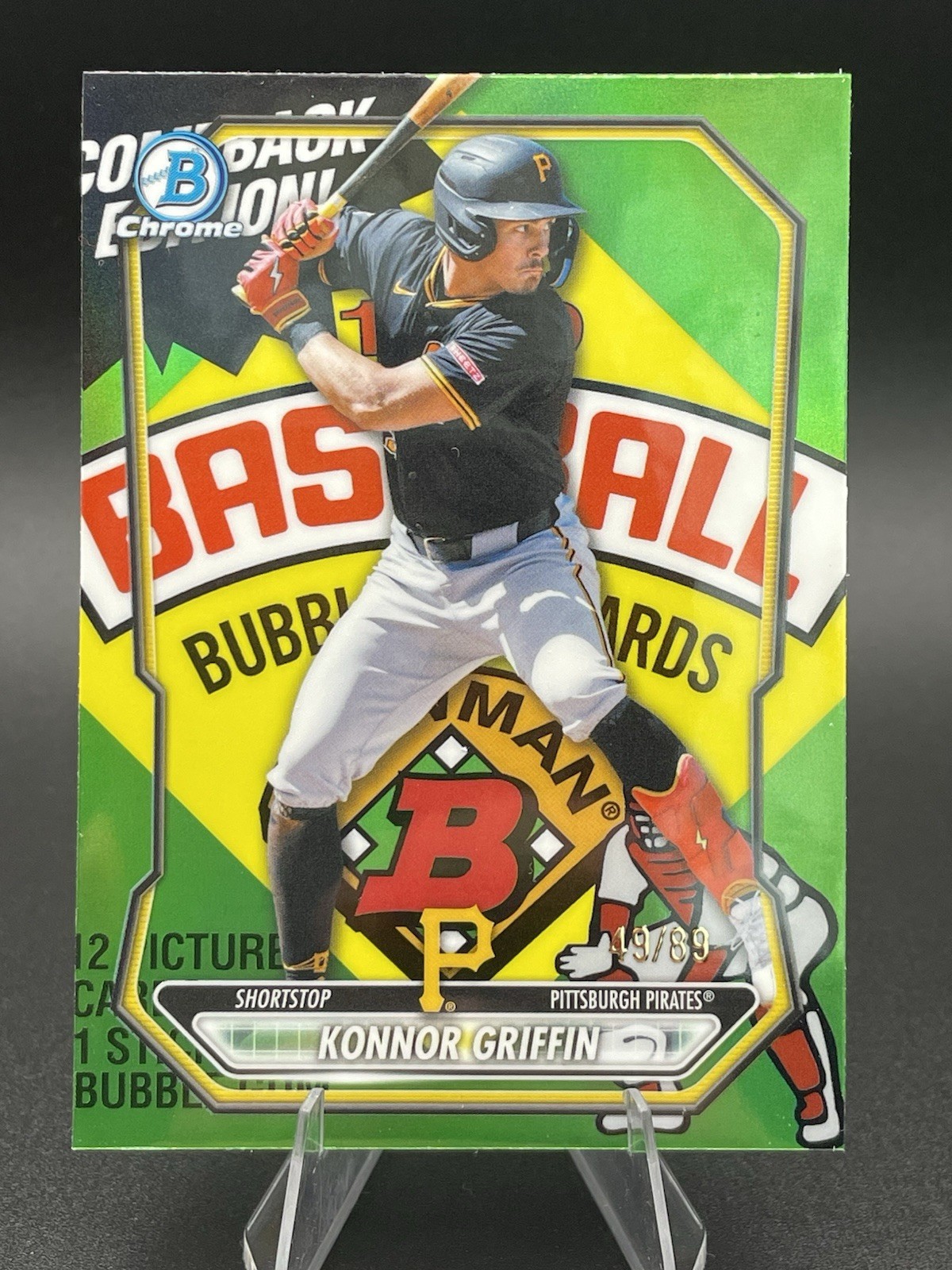2026 Bowman Chrome Prospects Konnor Griffin #BCP-92 Packfractor /89 SSP