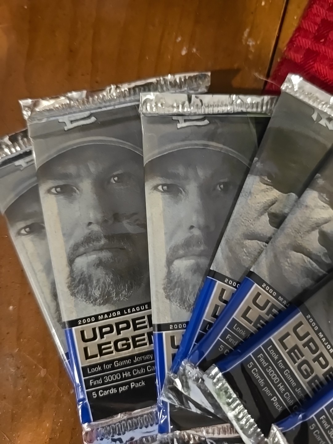2000 UPPER DECK LEGENDS MLB Baseball Hobby 7 Packs NEW SEALED Jersey Signature