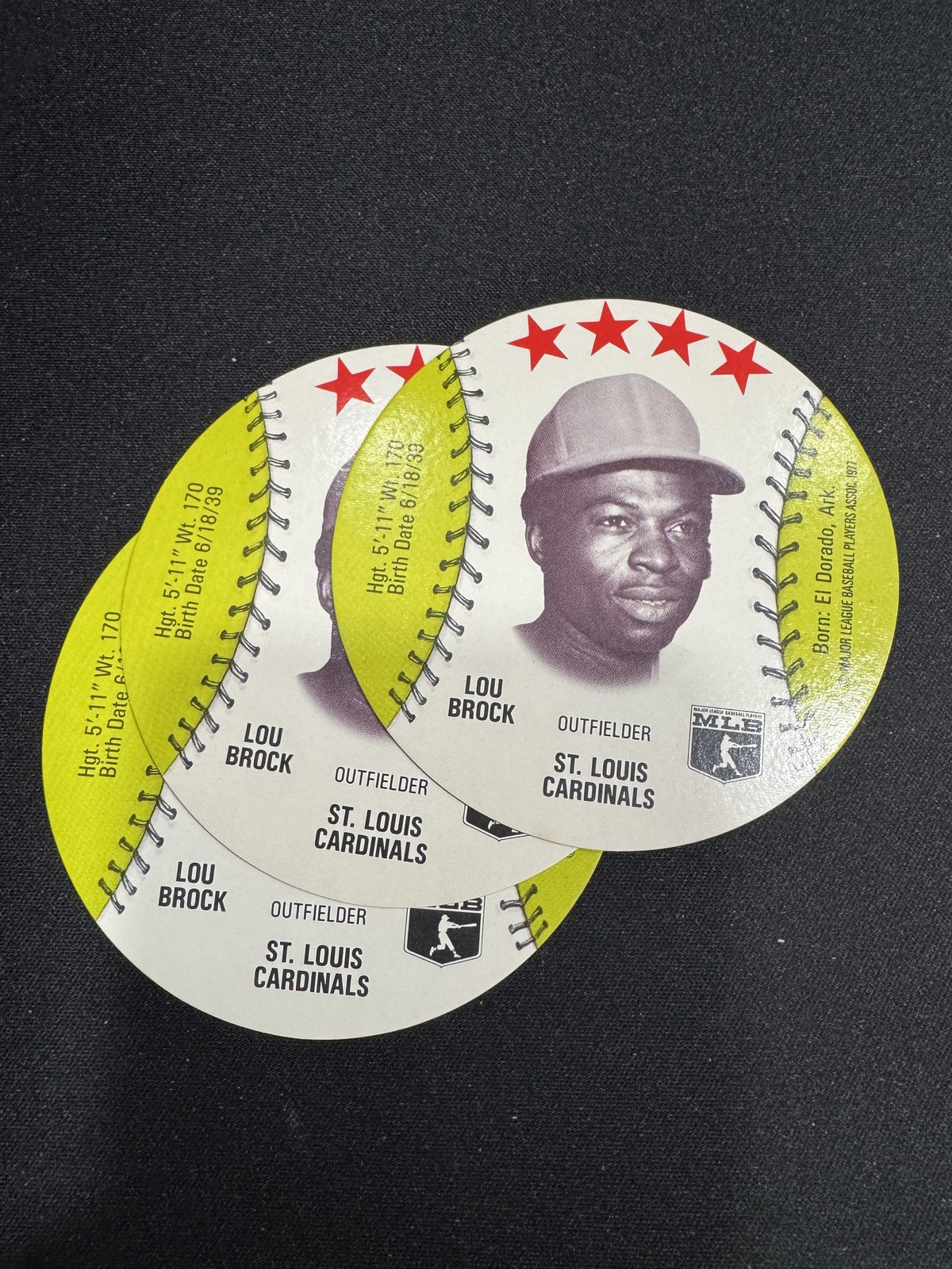 1977 Zip’z Discs Baseball Cards 1-70 (NM) – You Pick – Complete Your Set