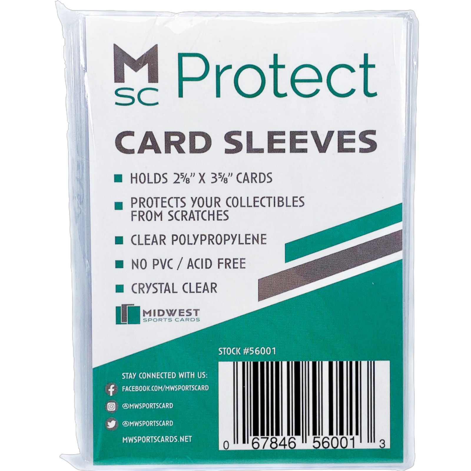 New 100 pcs MSC Protect Soft Penny Sleeves – Acid Free No PVC Ultra Pro Quality